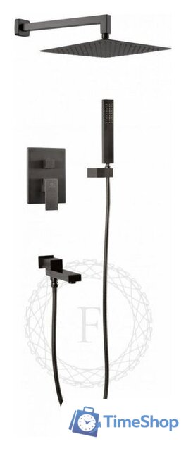 Душевая система  Filarete Fing FL1040 (графит) - Изображение №11 — Интернет-магазин Time-Shop