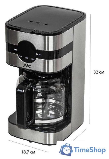 Капельная кофеварка JVC JK-CF28 - Изображение №12 — Интернет-магазин Time-Shop