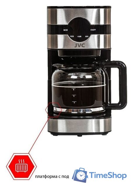 Капельная кофеварка JVC JK-CF28 - Изображение №8 — Интернет-магазин Time-Shop