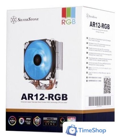 Кулер для процессора SilverStone AR12 RGB - Изображение №8 — Интернет-магазин Time-Shop