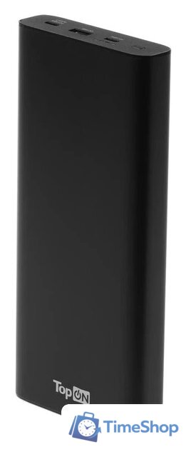 Внешний аккумулятор TopON TOP-T140 (черный) - Изображение №1 — Интернет-магазин Time-Shop