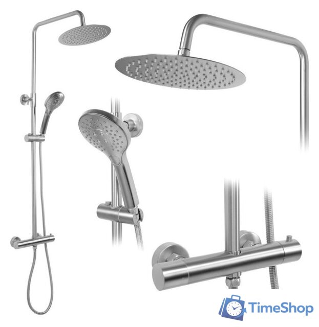Душевая система  Rea Vincent Matt Nikiel REA-P6603 - Изображение №2 — Интернет-магазин Time-Shop