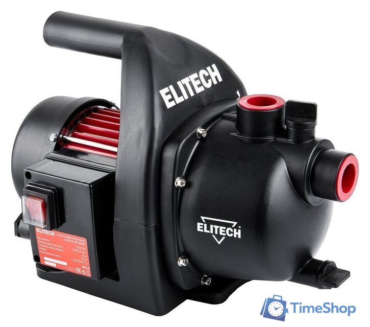 Садовый насос ELITECH НП 1000П - Изображение №3 — Интернет-магазин Time-Shop