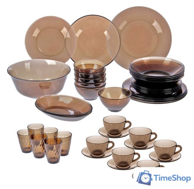 Столовый сервиз Luminarc Ambiante L5181 (дымчатый) - Изображение №1 — Интернет-магазин Time-Shop