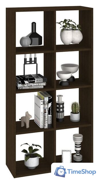 Стеллаж Кортекс-мебель Дельта-8 71x140 (венге) - Изображение №3 — Интернет-магазин Time-Shop