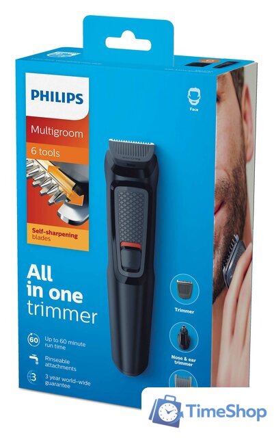 Универсальный триммер Philips MG3710/15 - Изображение №4 — Интернет-магазин Time-Shop
