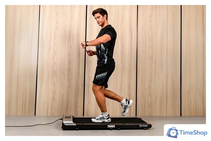 Электрическая беговая дорожка Orlauf Rook (черный) - Изображение №9 — Интернет-магазин Time-Shop