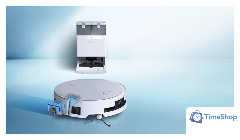 Робот-пылесос Ecovacs Deebot X8 Omni (белый) - Изображение №11 — Интернет-магазин Time-Shop