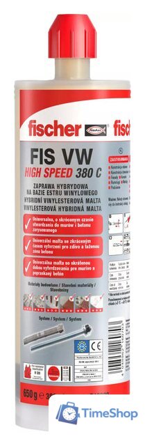 Химический анкер Fischer FIS VW 380 C 519328 - Изображение №1 — Интернет-магазин Time-Shop