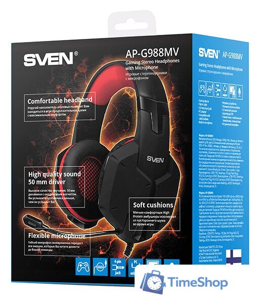 Наушники SVEN AP-G988MV - Изображение №5 — Интернет-магазин Time-Shop