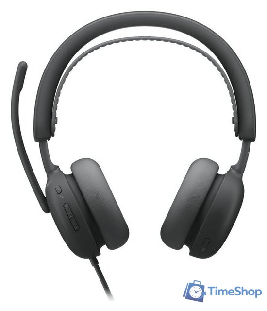 Наушники Logitech Zone Wired 2 For Business (UC, графит) - Изображение №3 — Интернет-магазин Time-Shop