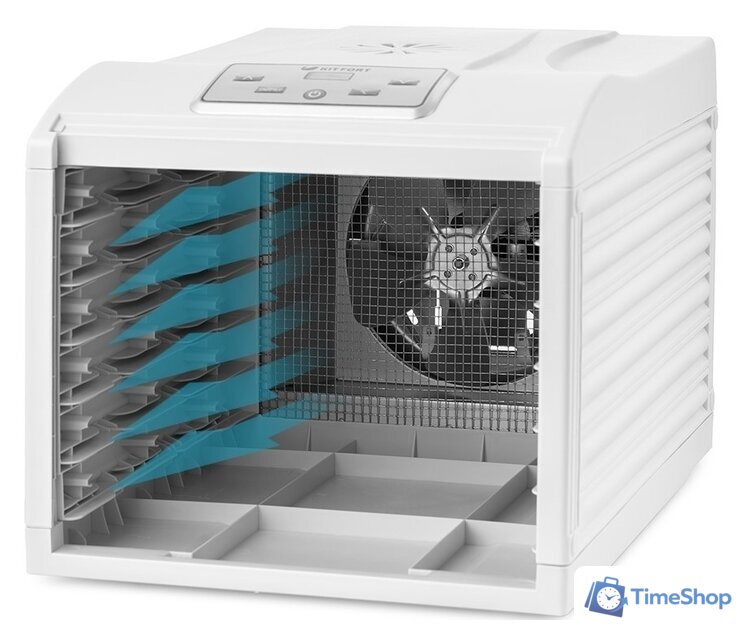 Сушилка для овощей и фруктов Kitfort KT-1907 - Изображение №4 — Интернет-магазин Time-Shop