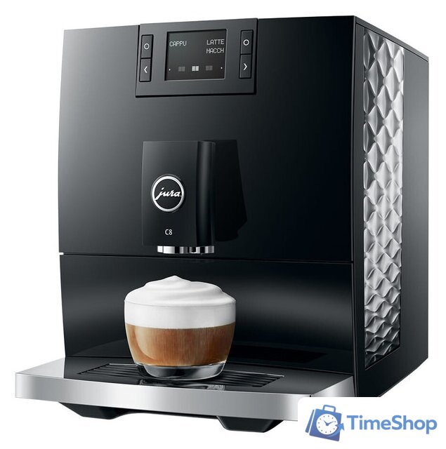 Кофемашина JURA C8 Piano Black EA 15603 - Изображение №1 — Интернет-магазин Time-Shop