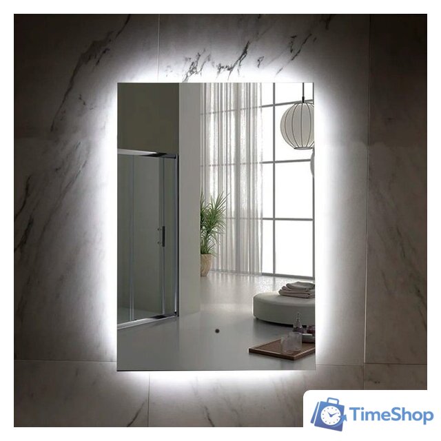  Пекам Зеркало Greta Fly 60x90 GretaFly-60x90B (с подсветкой и бесконтактным сенсором) - Изображение №6 — Интернет-магазин Time-Shop
