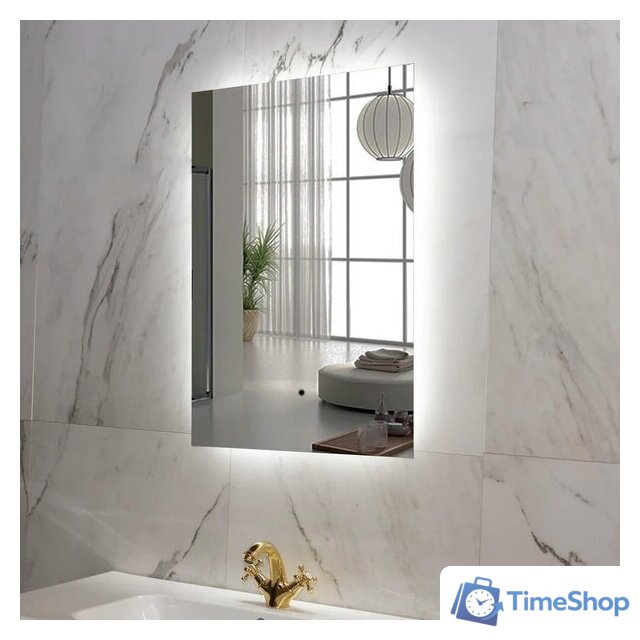  Пекам Зеркало Greta Fly 60x90 GretaFly-60x90B (с подсветкой и бесконтактным сенсором) - Изображение №3 — Интернет-магазин Time-Shop