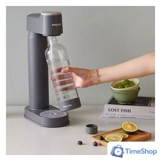 Сифон для газирования Philips GoZero ADD4901GR/10 - Изображение №4 — Интернет-магазин Time-Shop