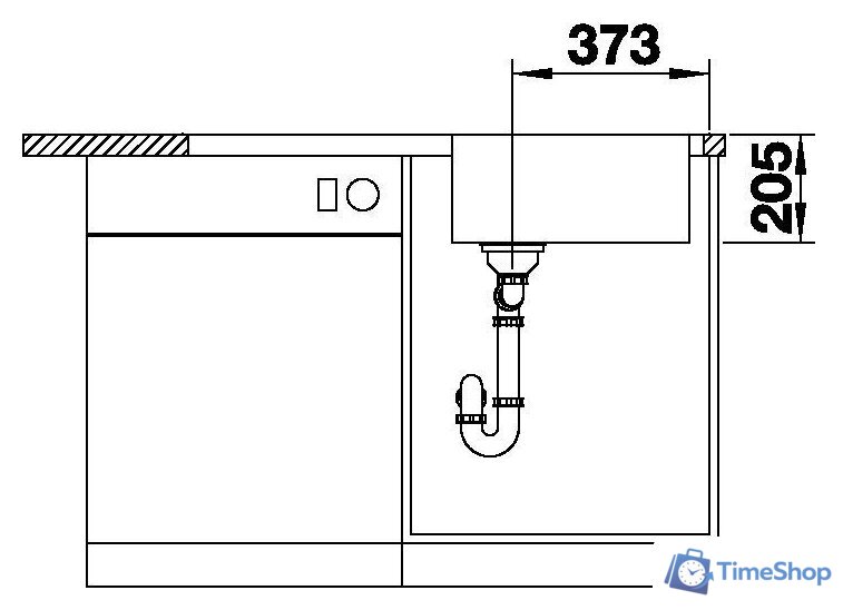 Кухонная мойка Blanco Lemis XL 6 S-IF 523034 (серебристый) - Изображение №5 — Интернет-магазин Time-Shop