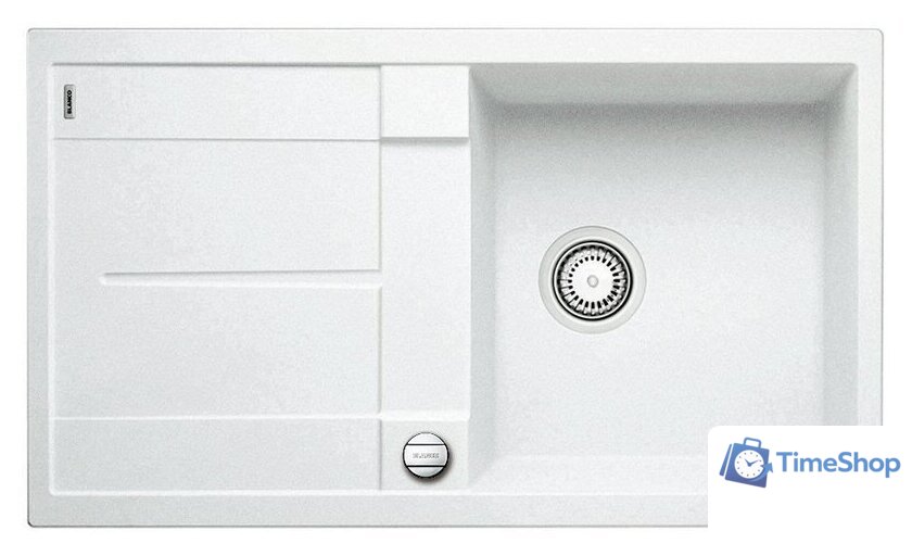 Кухонная мойка Blanco Metra 5 S 527109 (мягкий белый) - Изображение №1 — Интернет-магазин Time-Shop