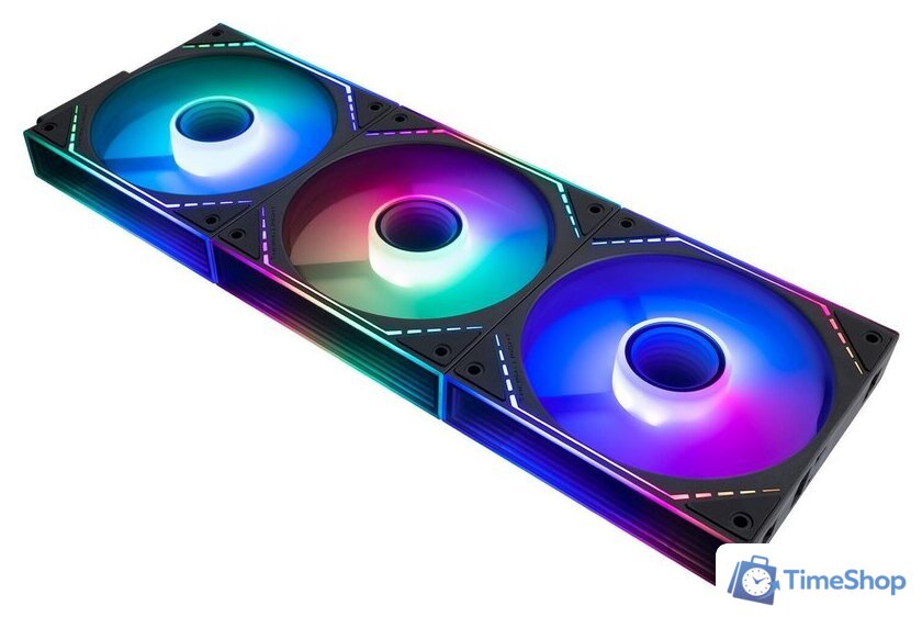 Комплект вентиляторов для корпуса Thermalright TL-M12QR-S X3 (черный) - Изображение №1 — Интернет-магазин Time-Shop
