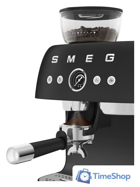 Рожковая кофеварка Smeg EGF03BLMEU - Изображение №8 — Интернет-магазин Time-Shop