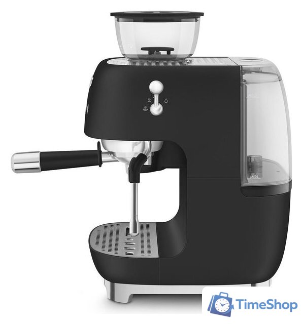 Рожковая кофеварка Smeg EGF03BLMEU - Изображение №3 — Интернет-магазин Time-Shop
