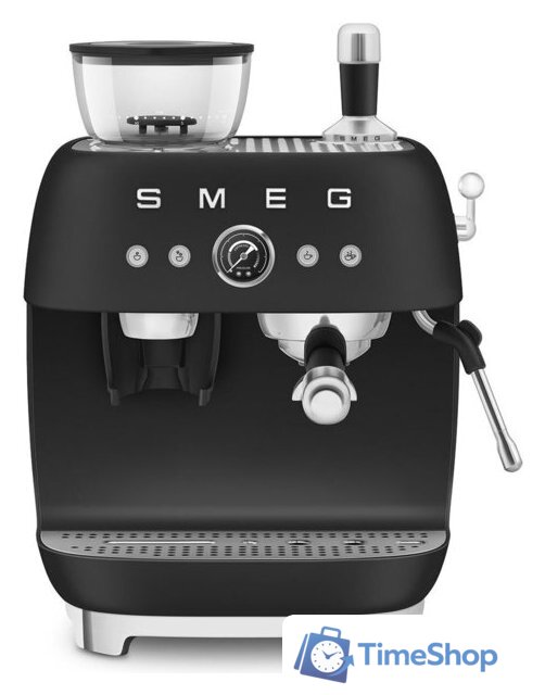 Рожковая кофеварка Smeg EGF03BLMEU - Изображение №1 — Интернет-магазин Time-Shop