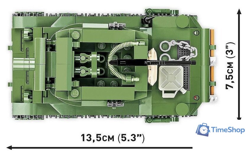 Конструктор Cobi Historical Collection WWII H.M.C. M8 Scott - Изображение №9 — Интернет-магазин Time-Shop