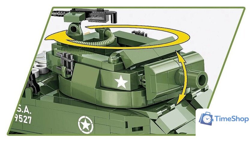 Конструктор Cobi Historical Collection WWII H.M.C. M8 Scott - Изображение №5 — Интернет-магазин Time-Shop