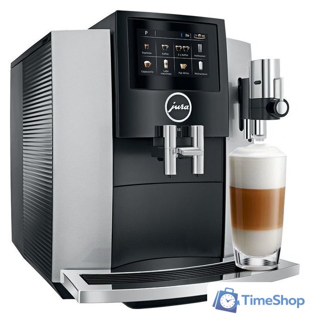 Кофемашина JURA S8 Moonlight Silver EA 15382 - Изображение №2 — Интернет-магазин Time-Shop
