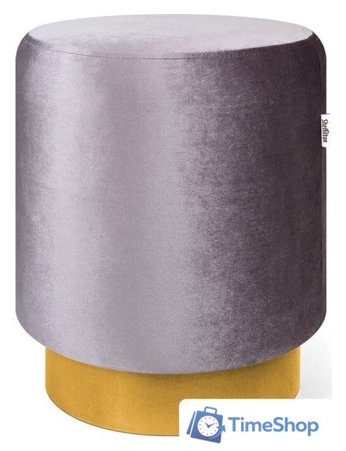 Пуфик Sheffilton SHT-B8 (ледяная лаванда/золото) - Изображение №1 — Интернет-магазин Time-Shop
