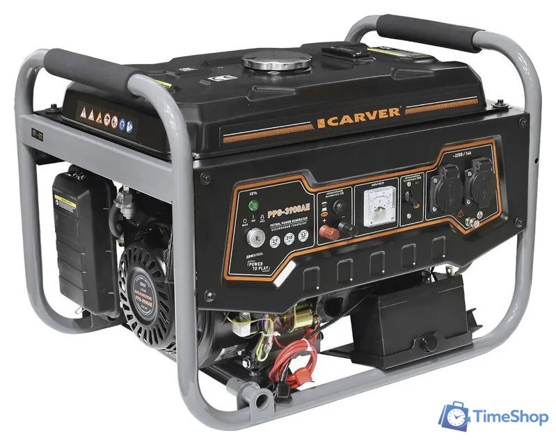 Бензиновый генератор Carver PPG-3900АE - Изображение №1 — Интернет-магазин Time-Shop