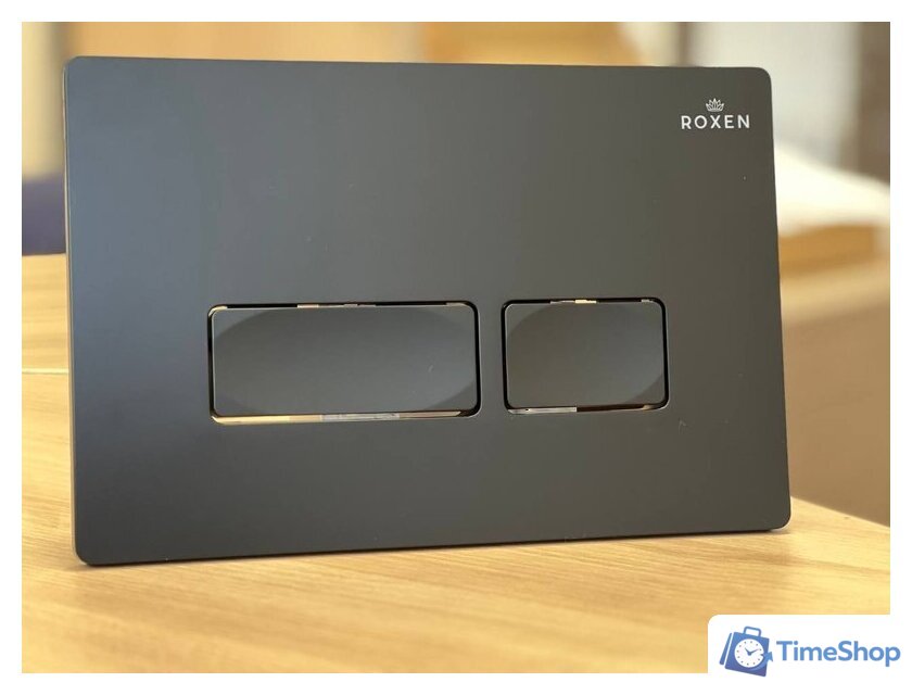 Унитаз подвесной Roxen Antares One Rimless 6 в 1 StounFix Dual Fresh 577729 (кнопка: черный матовый) - Изображение №14 — Интернет-магазин Time-Shop