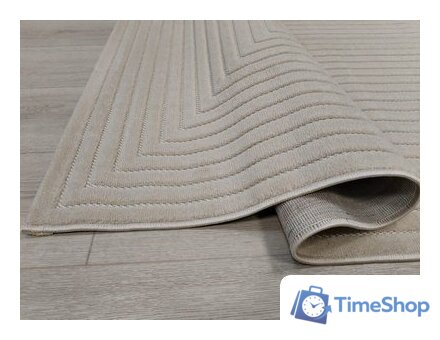 Ковер для жилой комнаты Radjab Carpet Сканди Сизаль Прямоугольник 10936B 12227RK (1.4x2, Krem/Krem) - Изображение №3 — Интернет-магазин Time-Shop