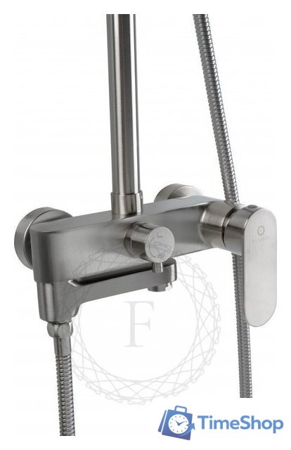 Душевая система  Filarete Retta FL2030 (никель) - Изображение №3 — Интернет-магазин Time-Shop