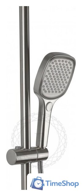 Душевая система  Filarete Retta FL2030 (никель) - Изображение №5 — Интернет-магазин Time-Shop