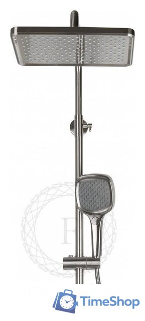 Душевая система  Filarete Retta FL2030 (никель) - Изображение №6 — Интернет-магазин Time-Shop