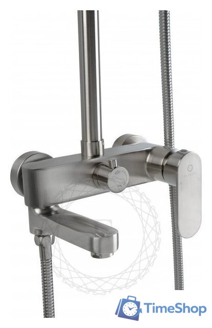 Душевая система  Filarete Retta FL2030 (никель) - Изображение №2 — Интернет-магазин Time-Shop