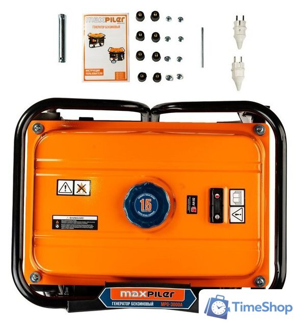 Бензиновый генератор MaxPiler MPG-3000A - Изображение №6 — Интернет-магазин Time-Shop