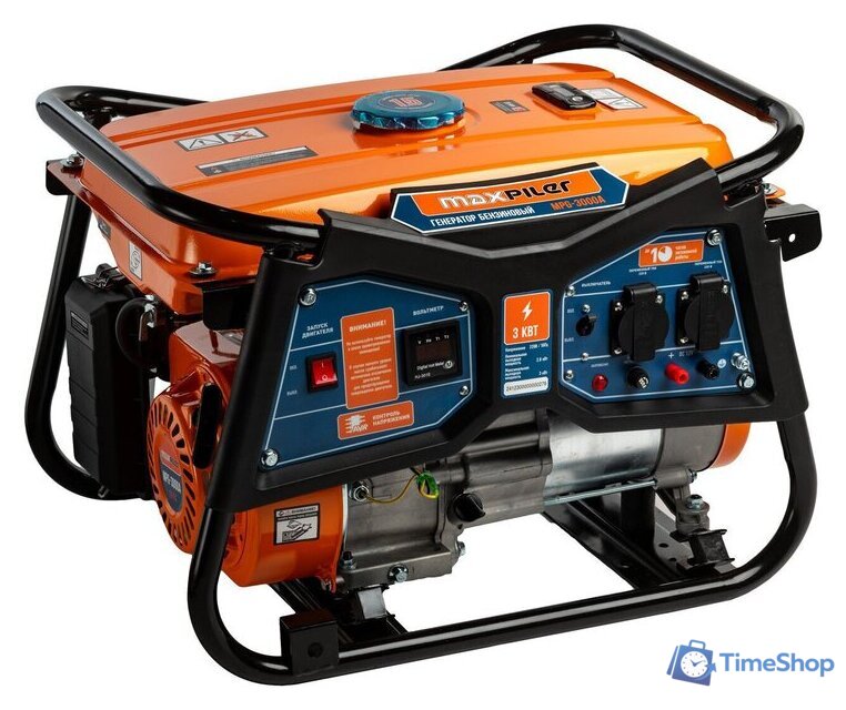 Бензиновый генератор MaxPiler MPG-3000A - Изображение №2 — Интернет-магазин Time-Shop