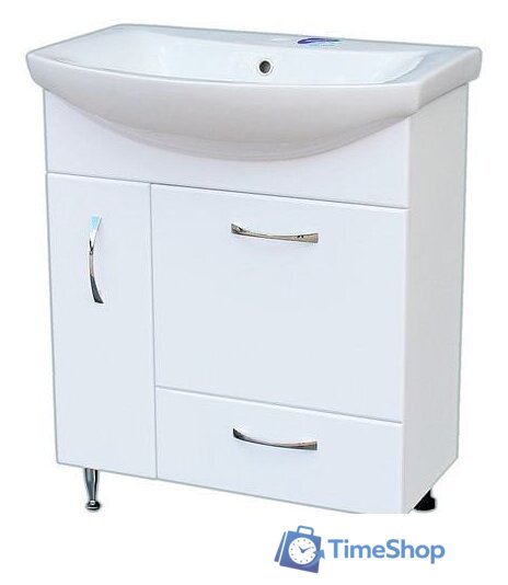  СанитаМебель Тумба Камелия 66.79 Д2 с умывальником Балтика 70 - Изображение №1 — Интернет-магазин Time-Shop