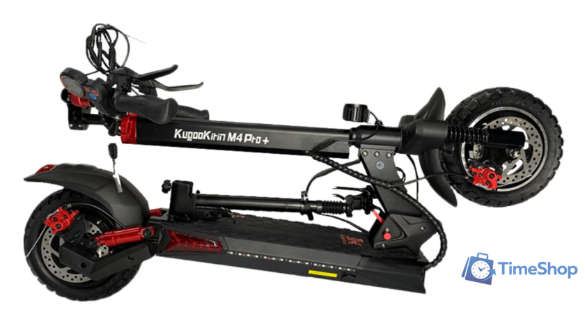 Электросамокат Kugoo Kirin M4 Pro Plus 18 Ah (2023) - Изображение №6 — Интернет-магазин Time-Shop
