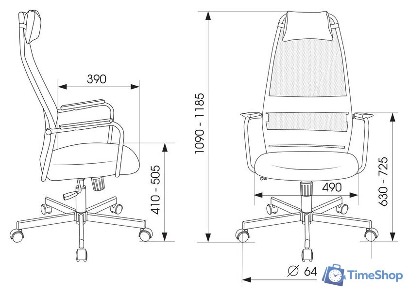 Игровое (геймерское) кресло Zombie One TW-01 (черный) - Изображение №17 — Интернет-магазин Time-Shop