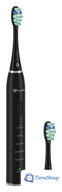 Электрическая зубная щетка TrueLife SonicBrush Clean30 (черный) - Изображение №1 — Интернет-магазин Time-Shop