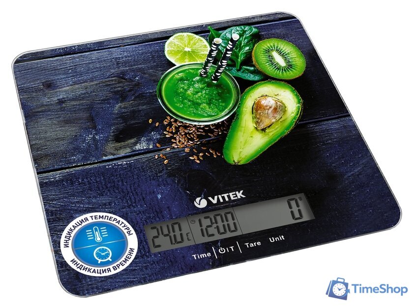 Кухонные весы Vitek VT-2425 BK - Изображение №1 — Интернет-магазин Time-Shop