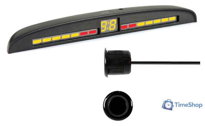 Парковочный радар ParkMaster 34U-4-A-Black - Изображение №1 — Интернет-магазин Time-Shop