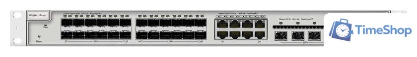 Управляемый коммутатор уровня 2+ Ruijie Networks RG-NBS3200-24SFP/8GT4XS - Изображение №1 — Интернет-магазин Time-Shop
