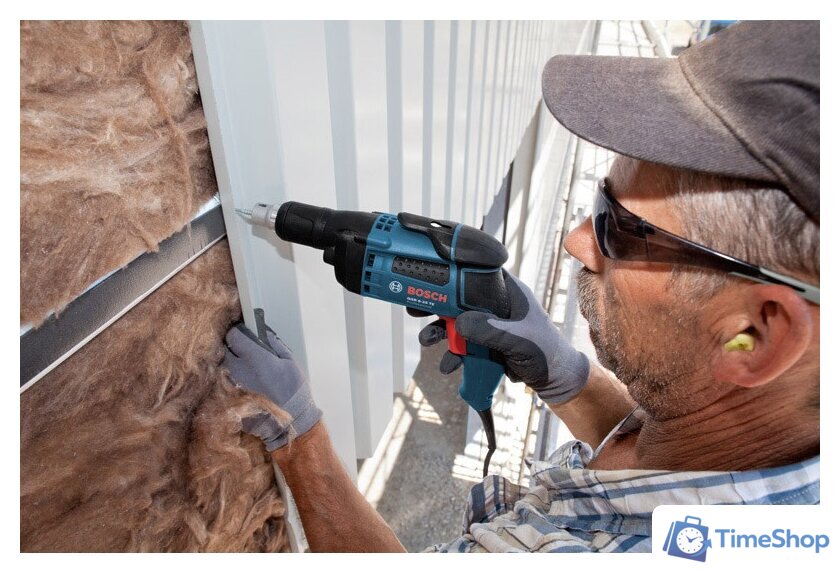 Шуруповерт для гипсокартона Bosch GSR 6-60 TE Professional 0601445200 - Изображение №2 — Интернет-магазин Time-Shop