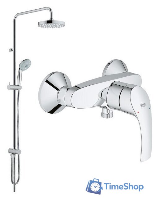 Душевая система  Grohe New Tempesta 200 124410 - Изображение №1 — Интернет-магазин Time-Shop