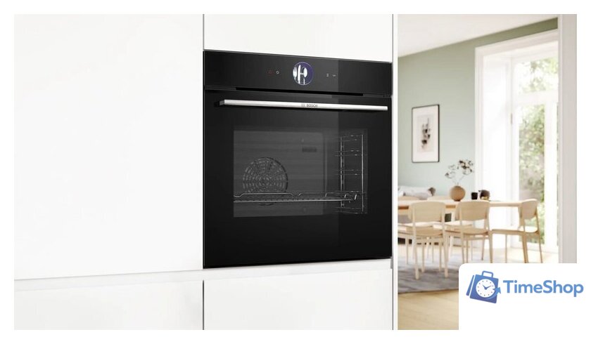 Электрический духовой шкаф Bosch Serie 8 HBG7363B1 - Изображение №5 — Интернет-магазин Time-Shop