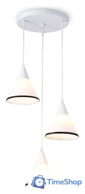Подвесная люстра Ambrella light Traditional TR3167/3 WH/BK (белый/черный) - Изображение №2 — Интернет-магазин Time-Shop